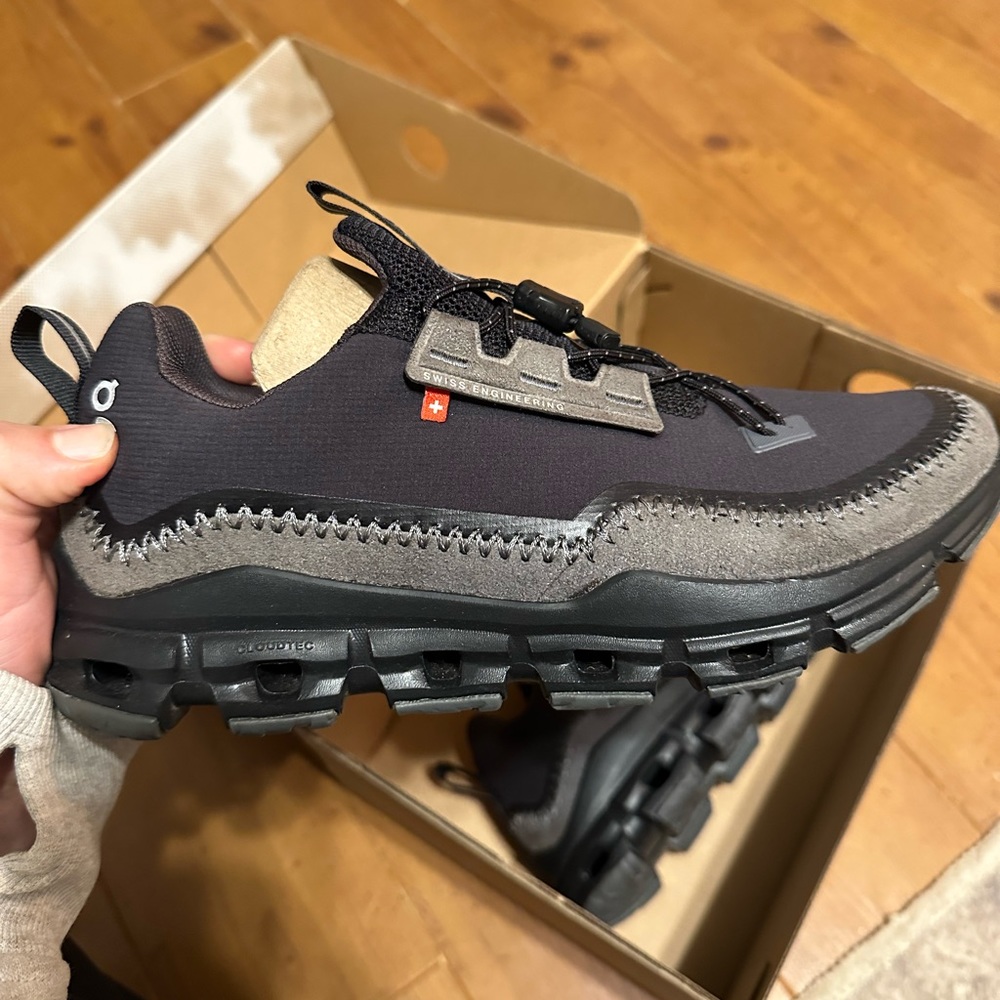 Womens ON cloudaway black shoes